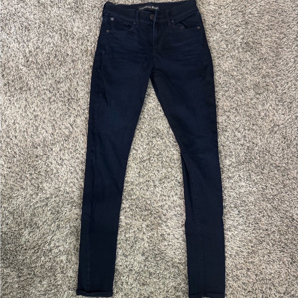 Dark blue Express Jeans